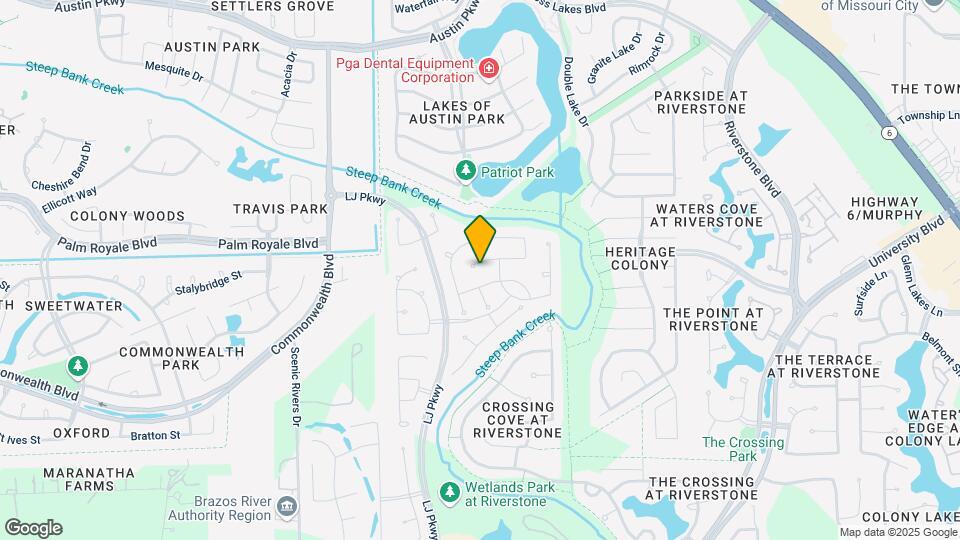 4519 Sterling Heights Ln Map and Location Details