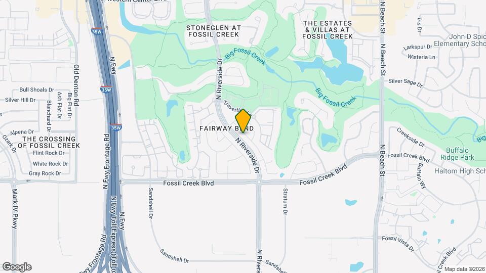 5917 Stream Dr Map and Location Details