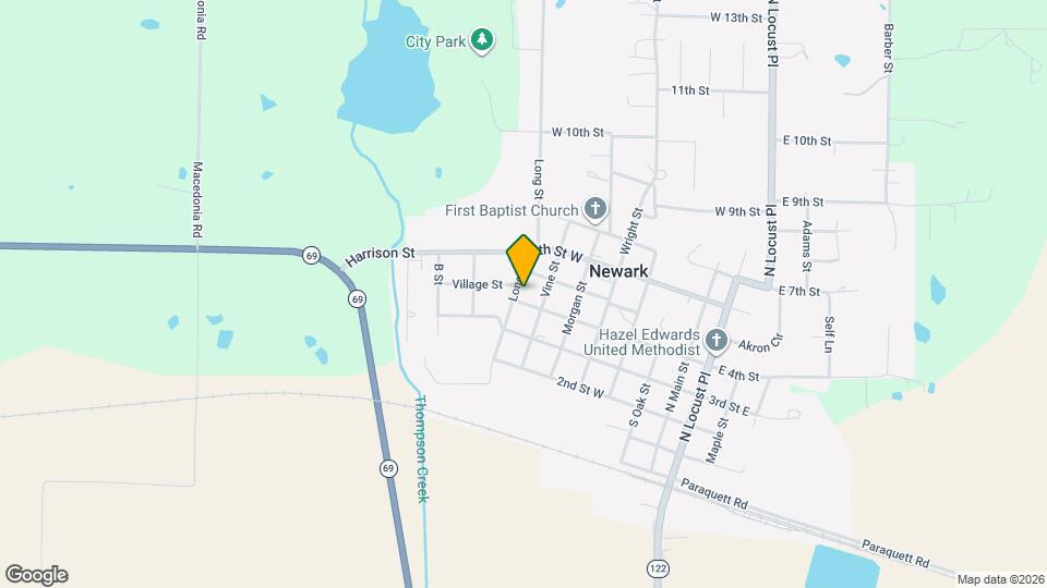 686 W 4th St Map and Location Details