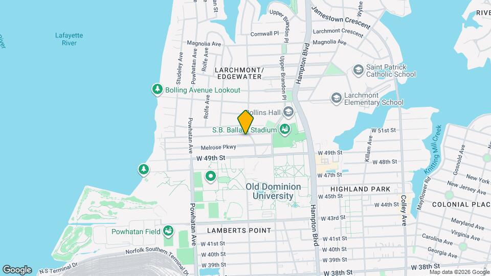 1405 Longwood Dr Map and Location Details