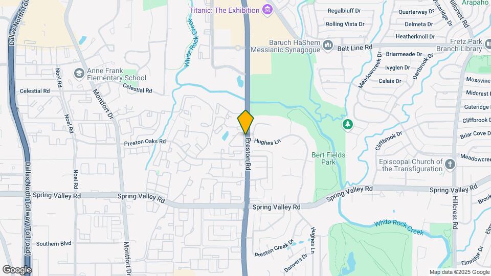 14277 Preston Rd Map and Location Details