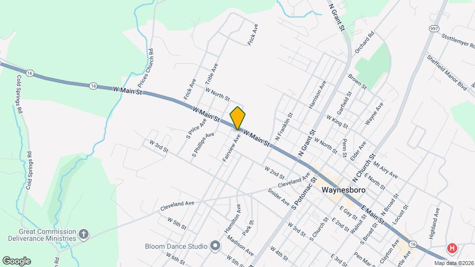 10 Fairview Ave Map and Location Details