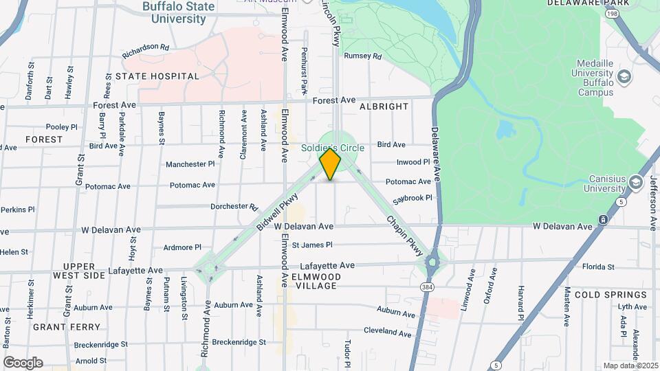 675 Potomac Ave Mapa y Detalles de la Ubicación