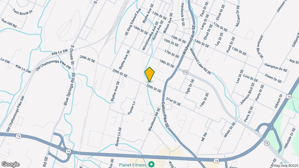 719 20th St SE Map and Location Details