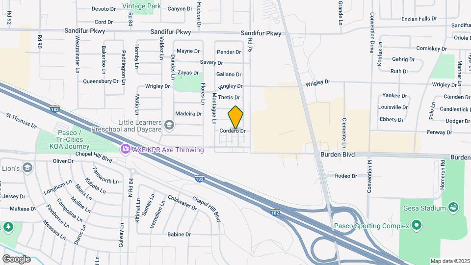 4912 Guemes Ln Map and Location Details