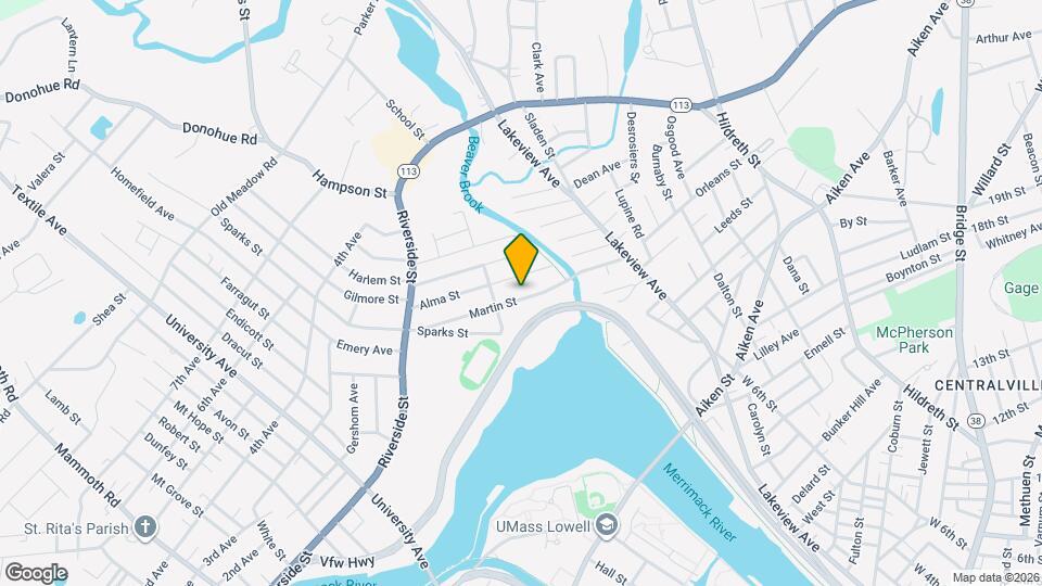 116 Martin St Map and Location Details