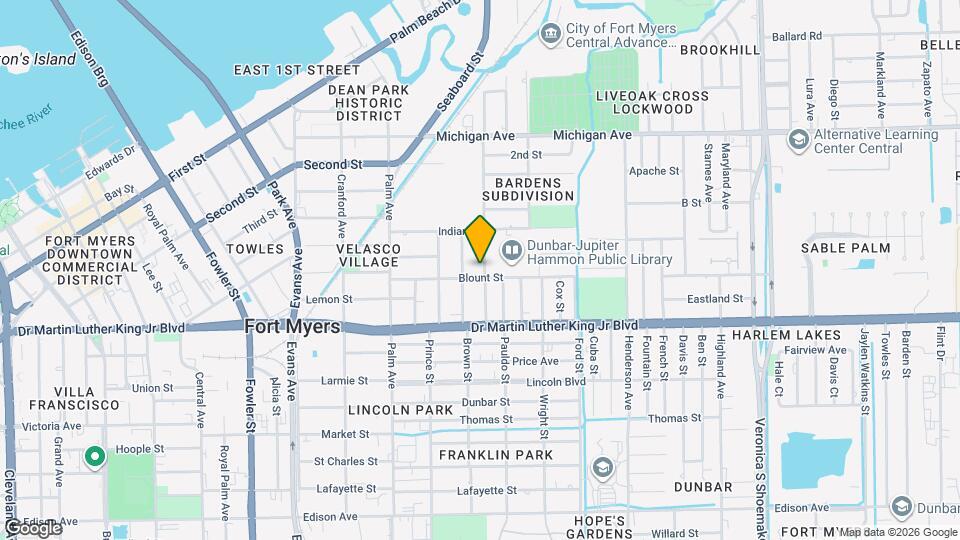 1868 High St Map and Location Details