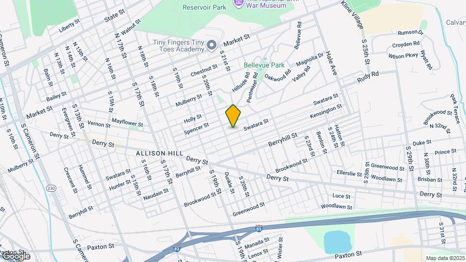 2016 Swatara St Map and Location Details