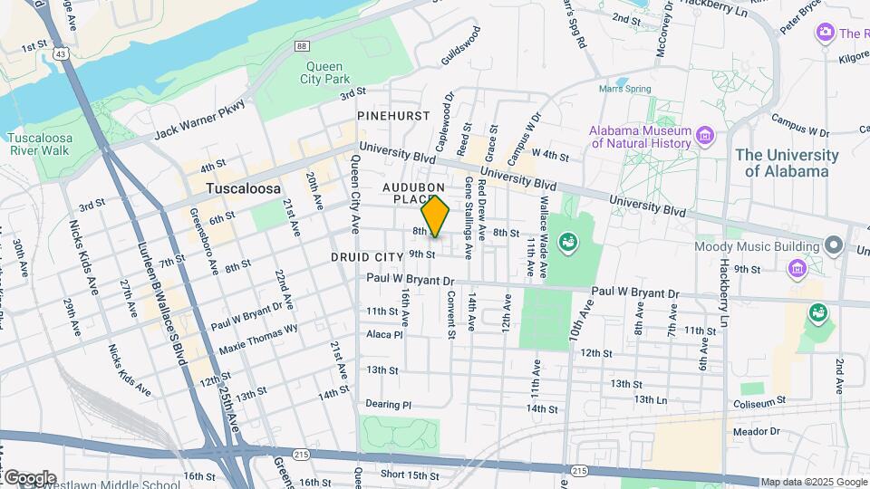 1425 8th St Map and Location Details