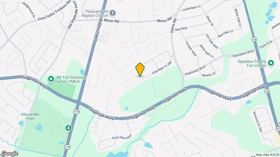 240 Clairidge Ln SW Mapa y Detalles de la Ubicación