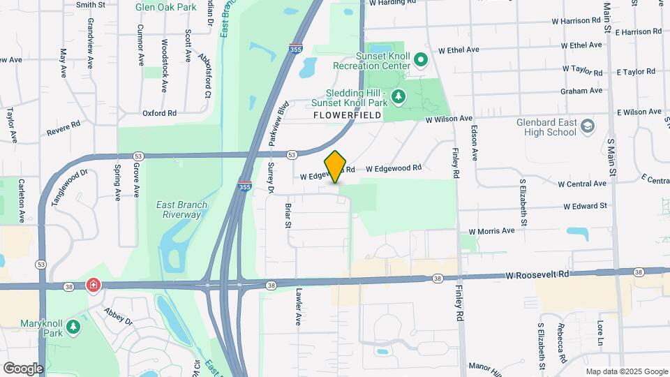 1170 Surrey Dr Mapa y Detalles de la Ubicación