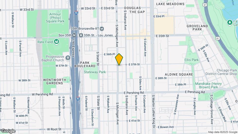 3707 S Michigan Ave Mapa y Detalles de la Ubicación