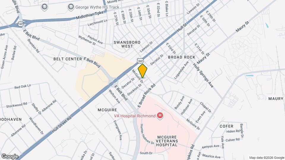 3716 Stockton St Map and Location Details