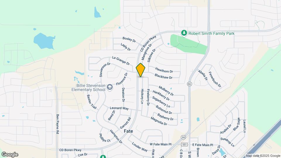 721 Hickory Ln Map and Location Details