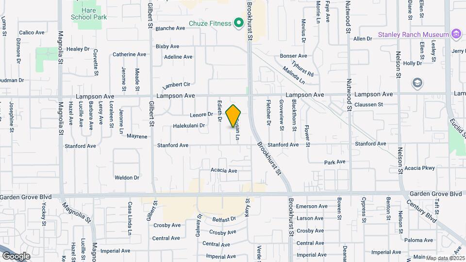 13022 Newhope St Mapa y Detalles de la Ubicación