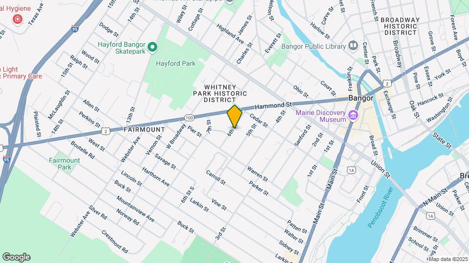 38 6th St, Unit #2 Map and Location Details