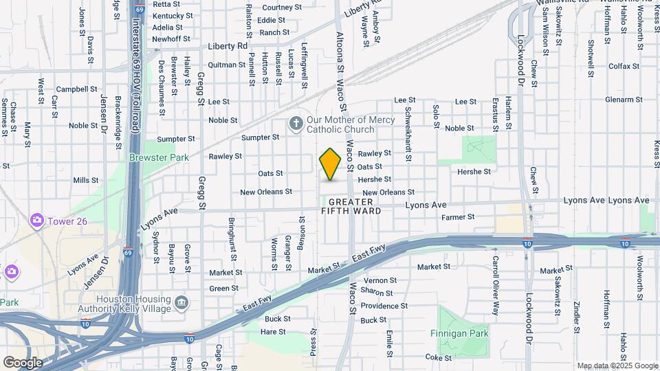 4206 Hershe St Map and Location Details