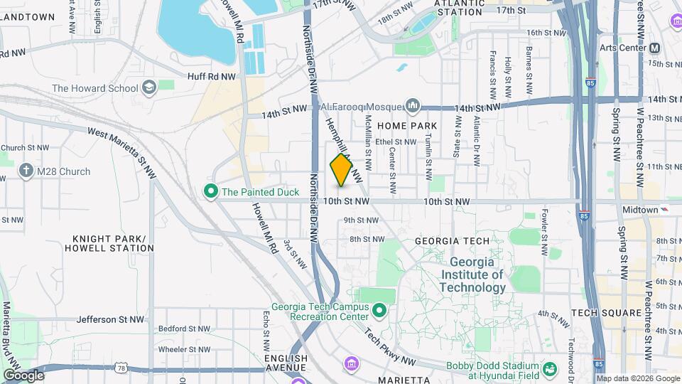 997 Curran St NW, Unit A Mapa y Detalles de la Ubicación