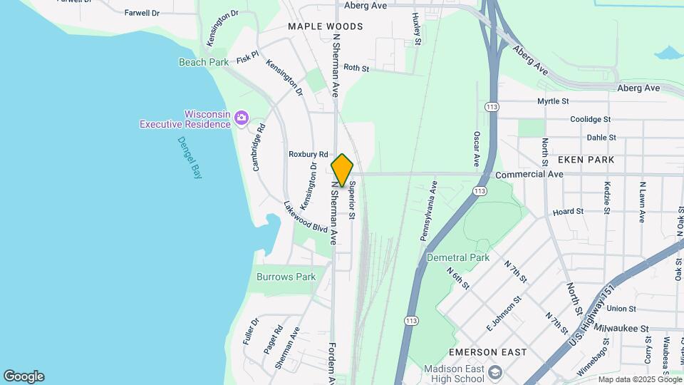 503 N Sherman Ave, Unit 1 Map and Location Details