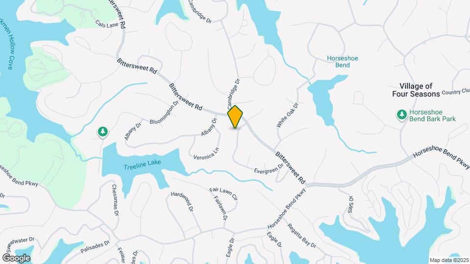 420 Evergreen Dr Map and Location Details