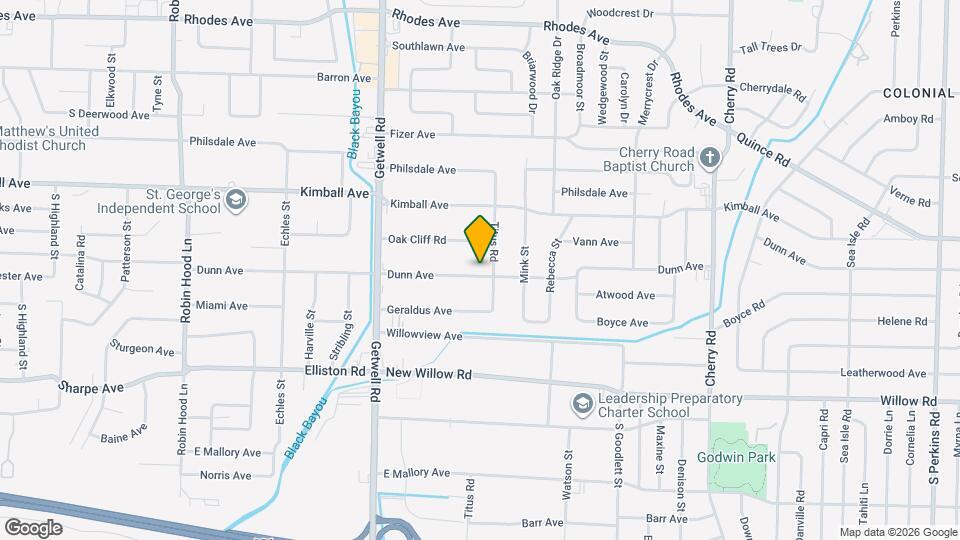 4078 Dunn Ave Map and Location Details