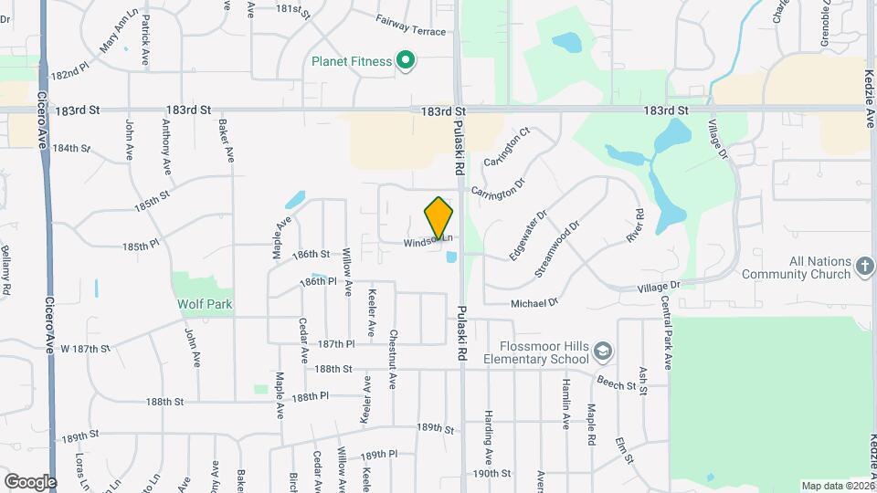 4453 Provincetown Dr Map and Location Details