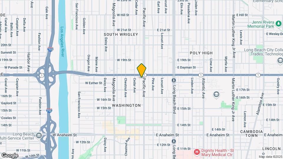 1767-1775 Pacific Avenue Mapa y Detalles de la Ubicación