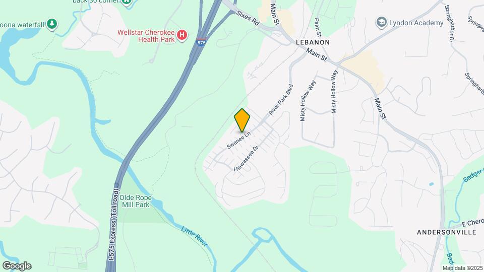 124 Swanee Ln Mapa y Detalles de la Ubicación