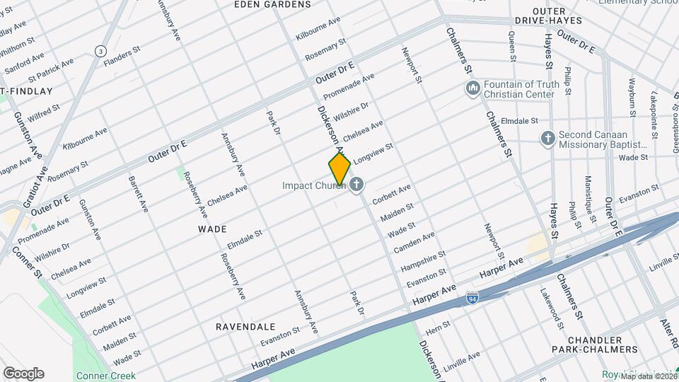 12799 Elmdale St Map and Location Details
