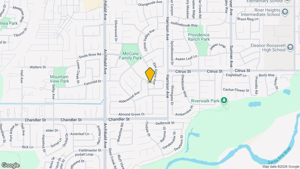 7572 Corona Valley Ave Map and Location Details