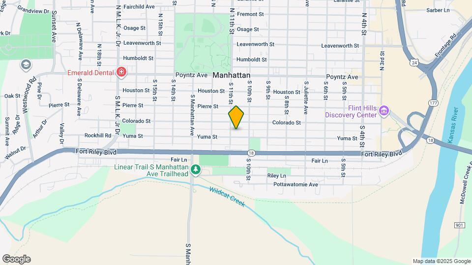 1020 Yuma St Mapa y Detalles de la Ubicación