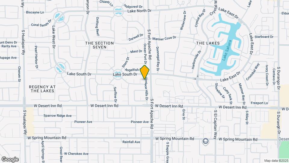 3217 Ventana Hills Dr Map and Location Details