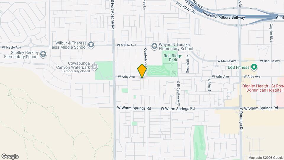 7115 Quarterhorse Ln Map and Location Details