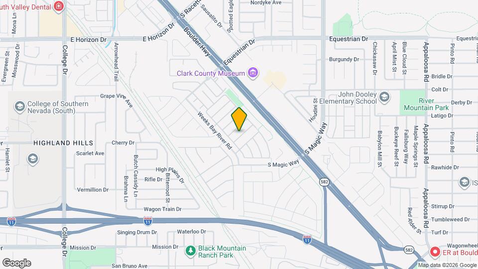 1006 Lone Pine River Ave Map and Location Details