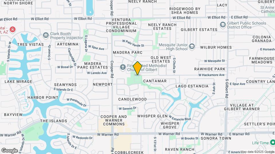 632 W Hackamore Ave Map and Location Details