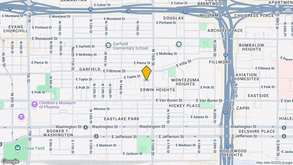 357 N 15th St Map and Location Details