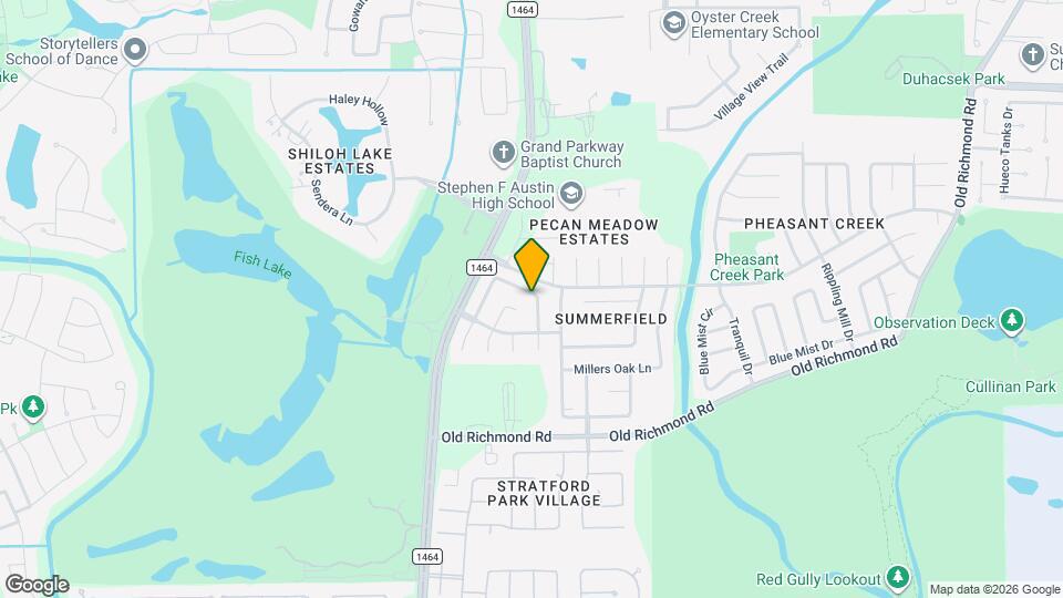 16906 Driver Ln Map and Location Details