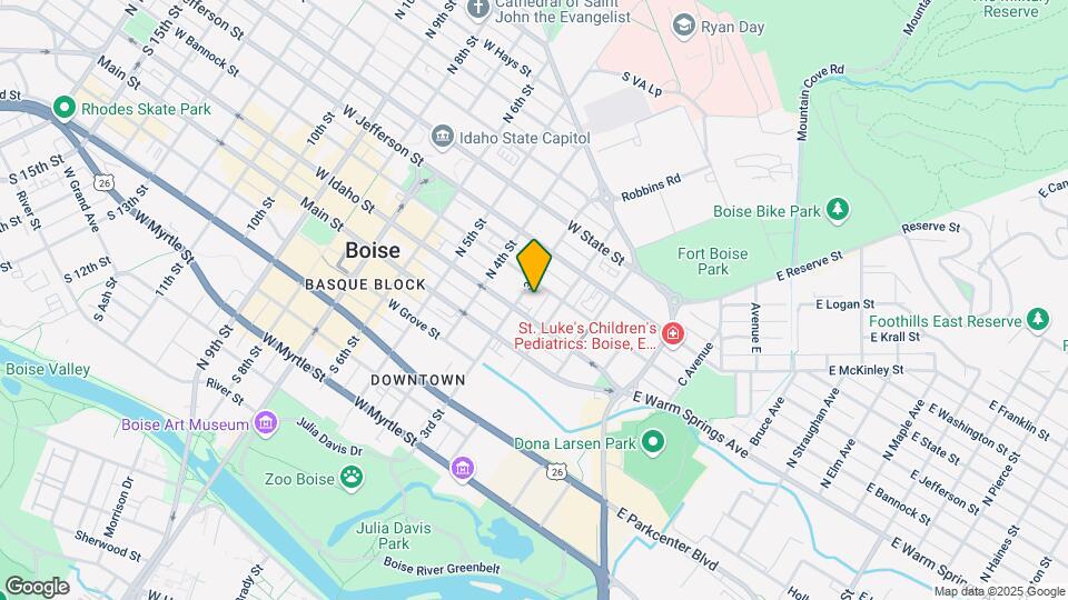 200 N 3rd St-Unit -Apt 302 Map and Location Details