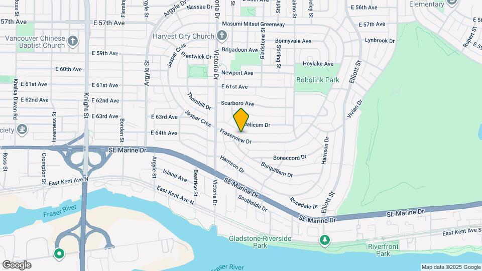 2111 Fraserview Dr Map and Location Details