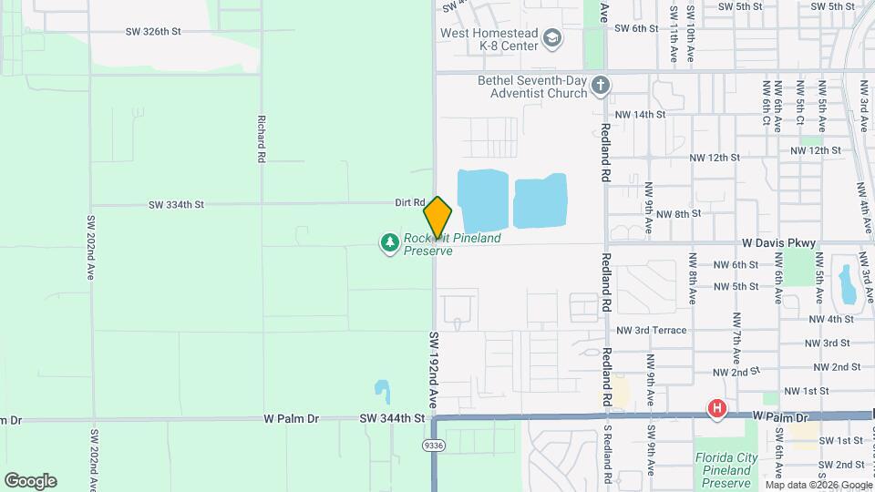 1355 SW 336th St Map and Location Details