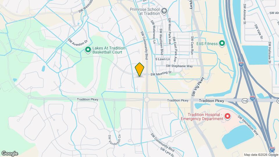 11181 SW Aliceville Dr Map and Location Details