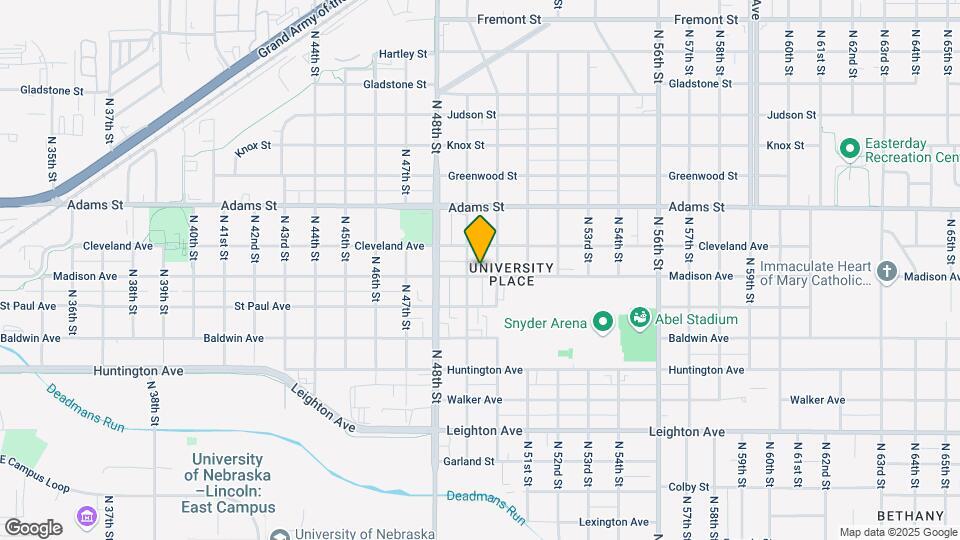 4918 Madison Ave Map and Location Details
