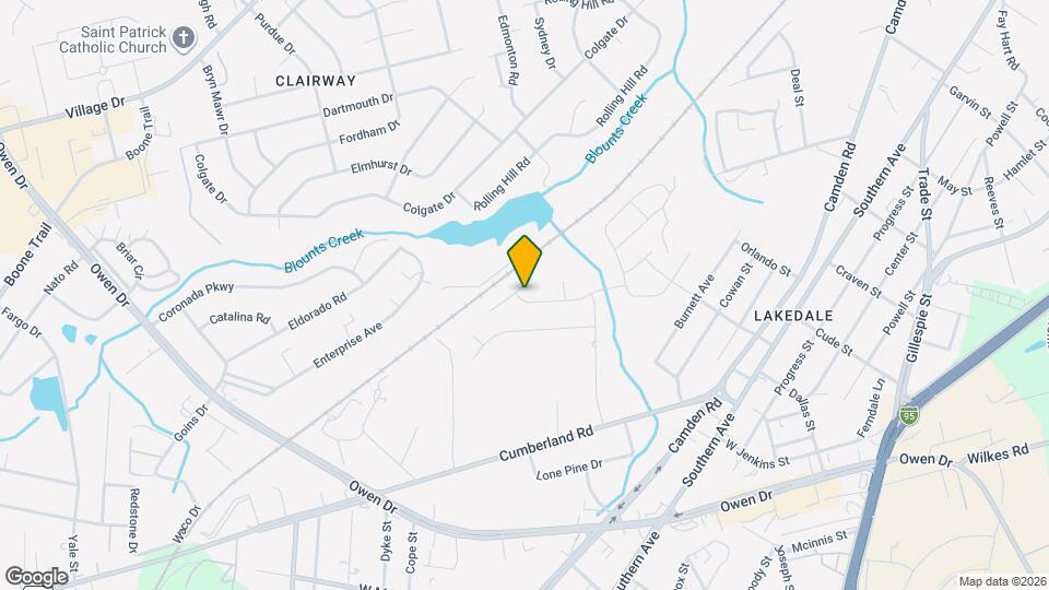 2244 Lakedale Dr Map and Location Details