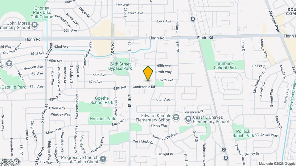 7358 Springman St Map and Location Details