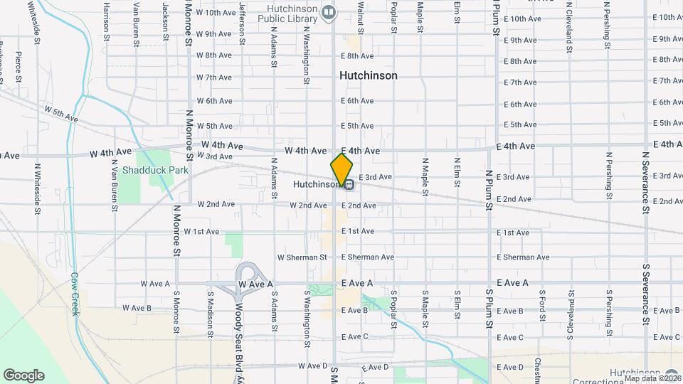 208 N Main St Map and Location Details