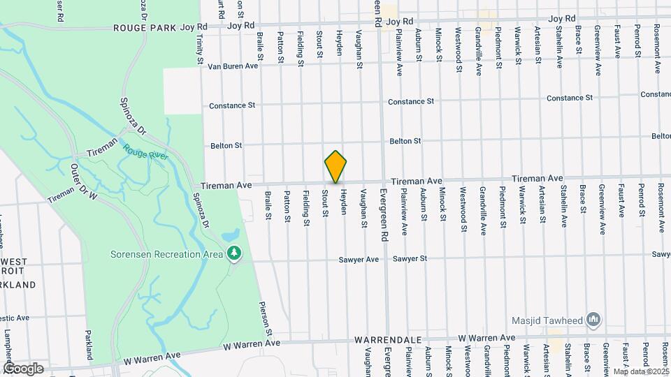 20221 Tireman Ave Map and Location Details