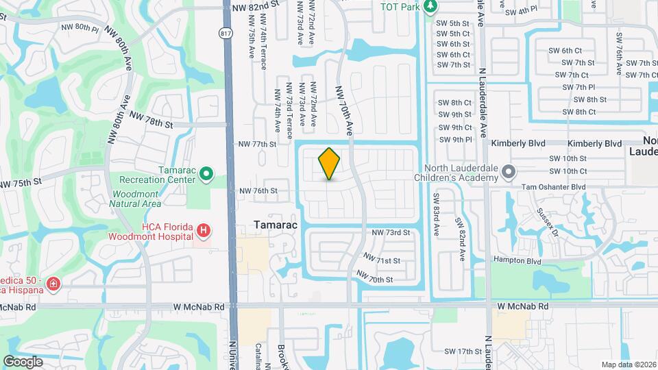 7108 NW 76th Ct Mapa y Detalles de la Ubicación