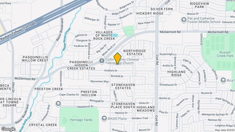 4420 Orchard Gate Ln Map and Location Details