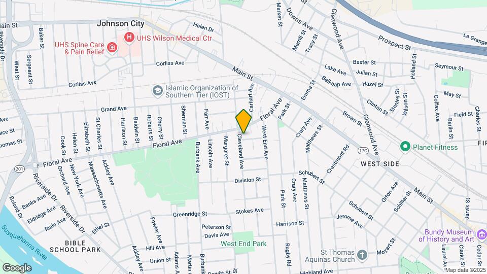 16 garfield ave, Unit A2 Map and Location Details