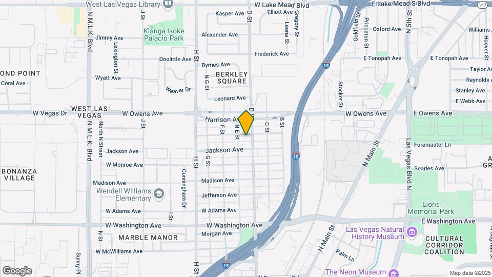 409 W Van Buren Ave Map and Location Details